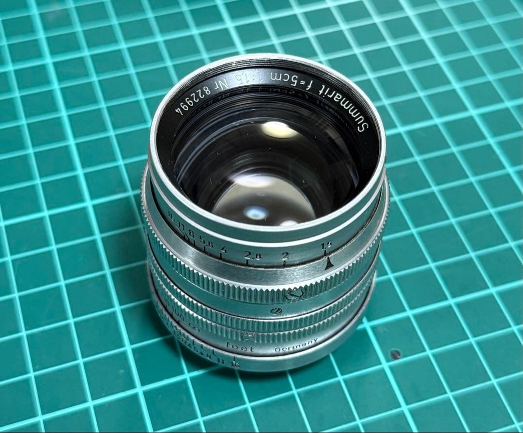 Leica Summarit 50mm F1.5 単焦点レンズ
