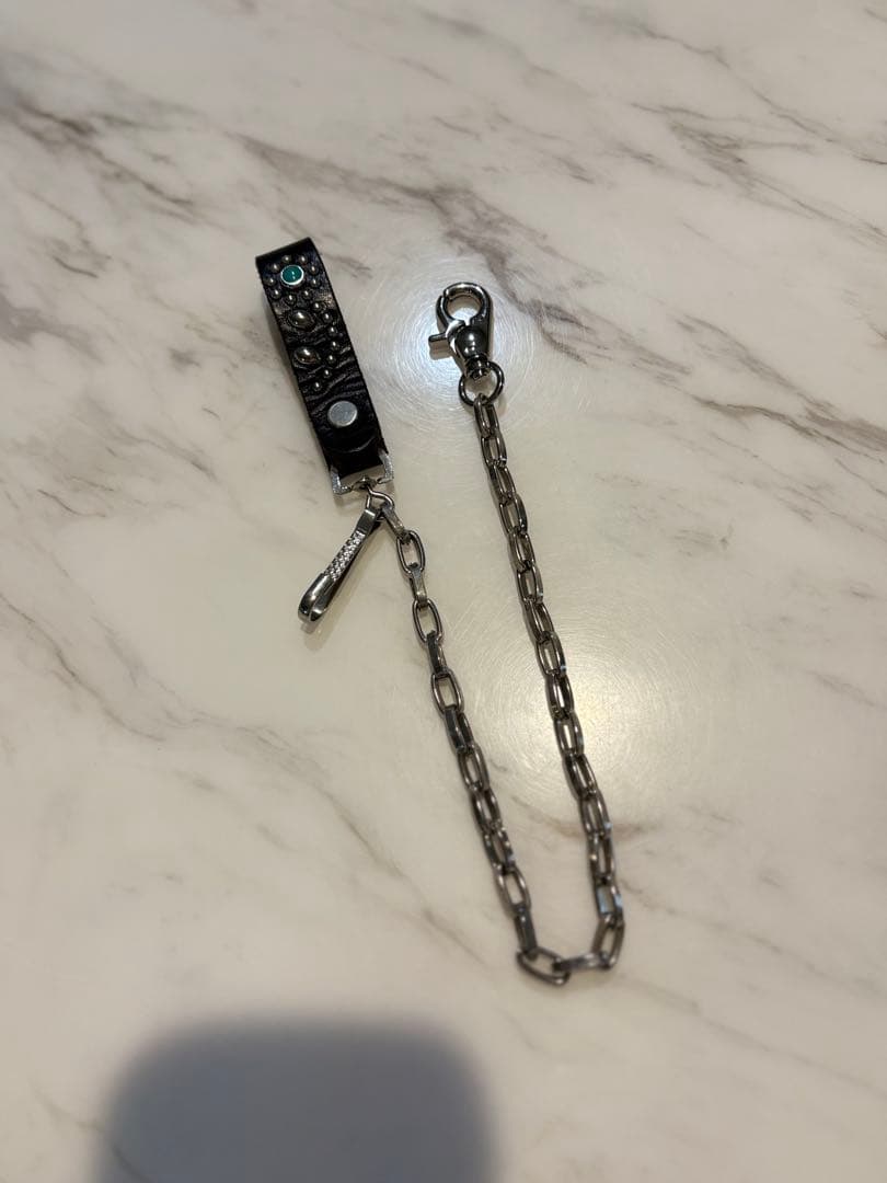 小物 HTC Wallet Chain #32 Flower Turquoise