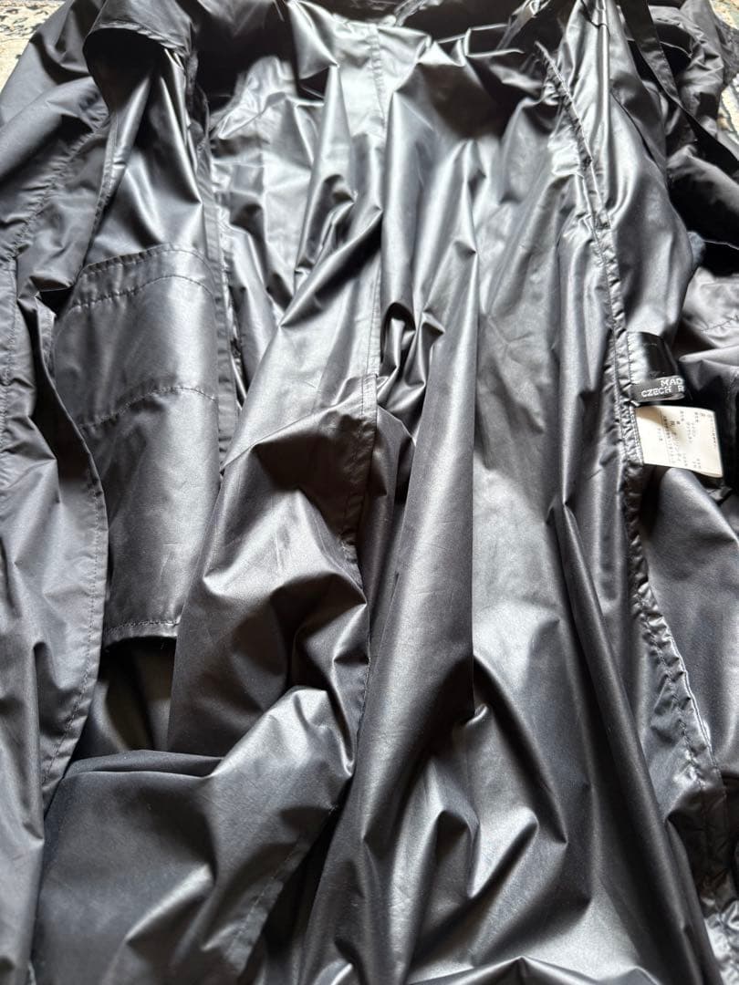 Ann Demeulemeester/本人期/ナイロンチェスターコート