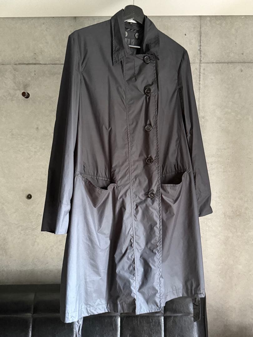 Ann Demeulemeester/本人期/ナイロンチェスターコート
