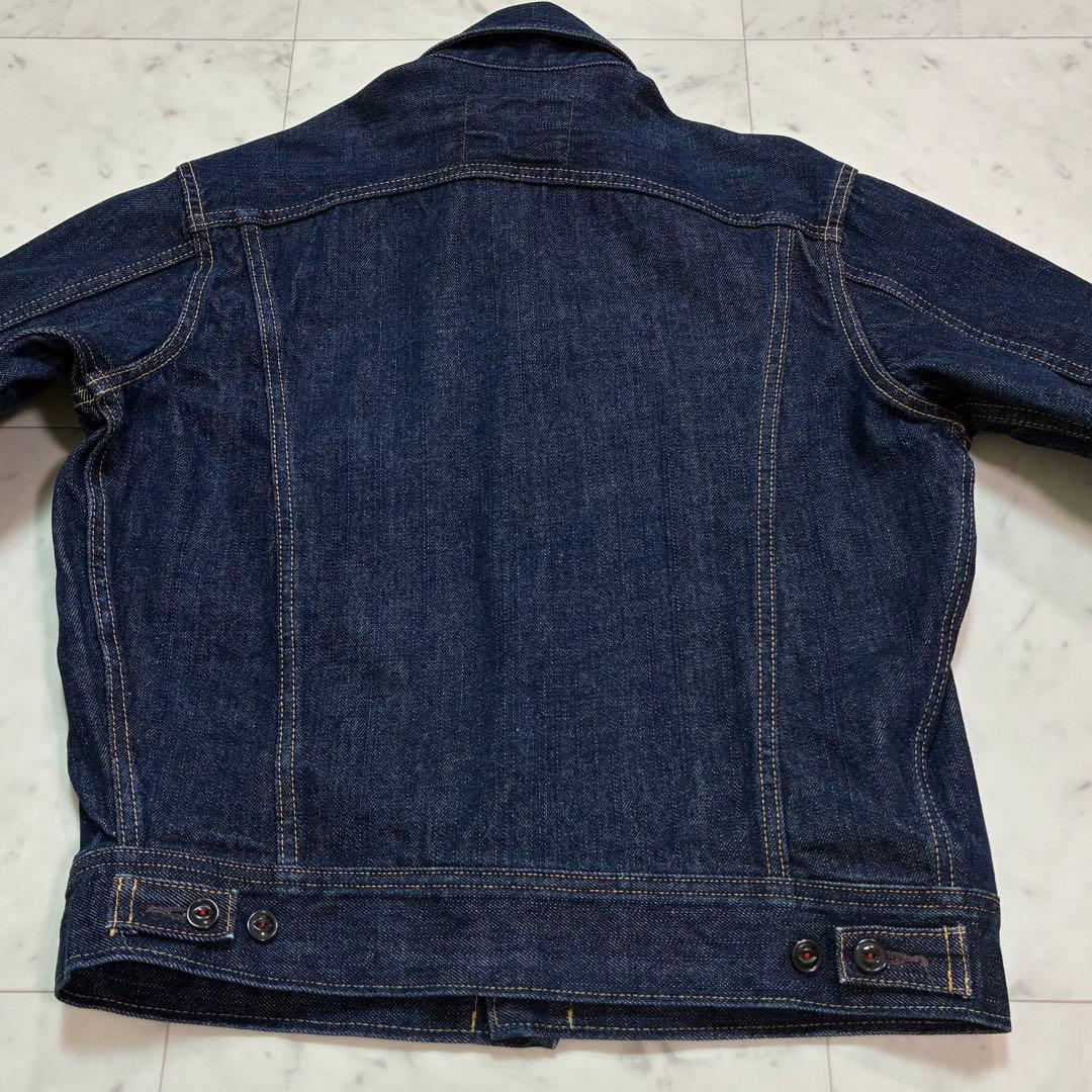 45rpm デニムジャケット Gジャン インディゴ 日本製 38 M