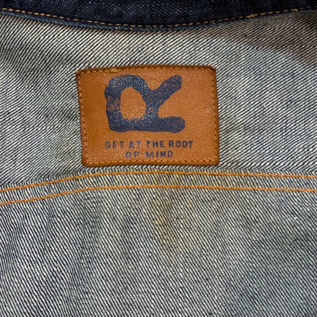 45rpm デニムジャケット Gジャン インディゴ 日本製 38 M