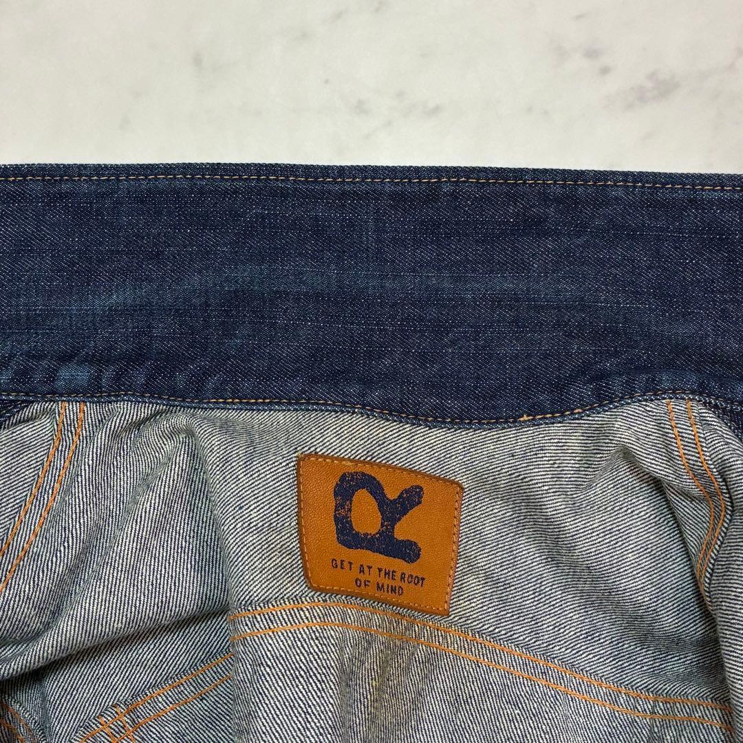 45rpm デニムジャケット Gジャン インディゴ 日本製 38 M