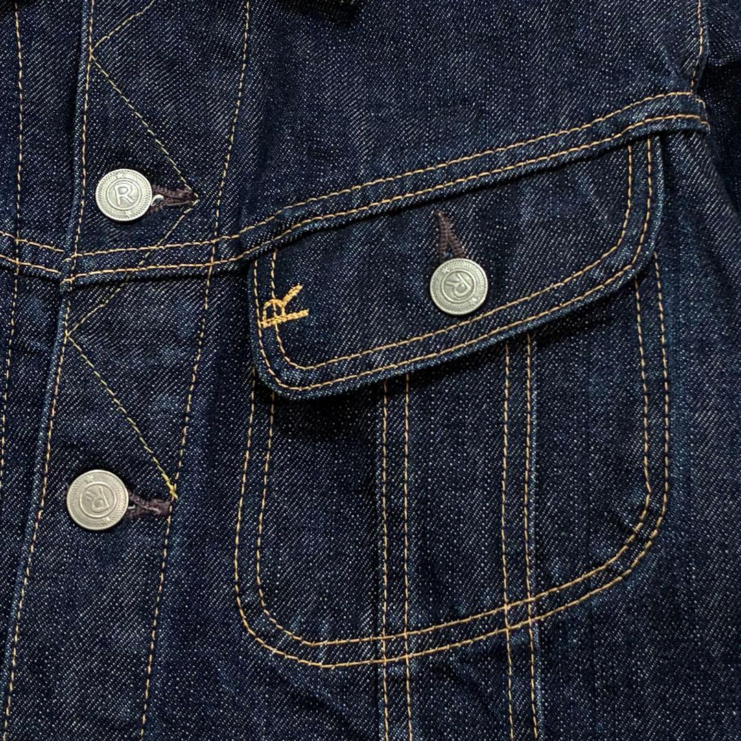 45rpm デニムジャケット Gジャン インディゴ 日本製 38 M