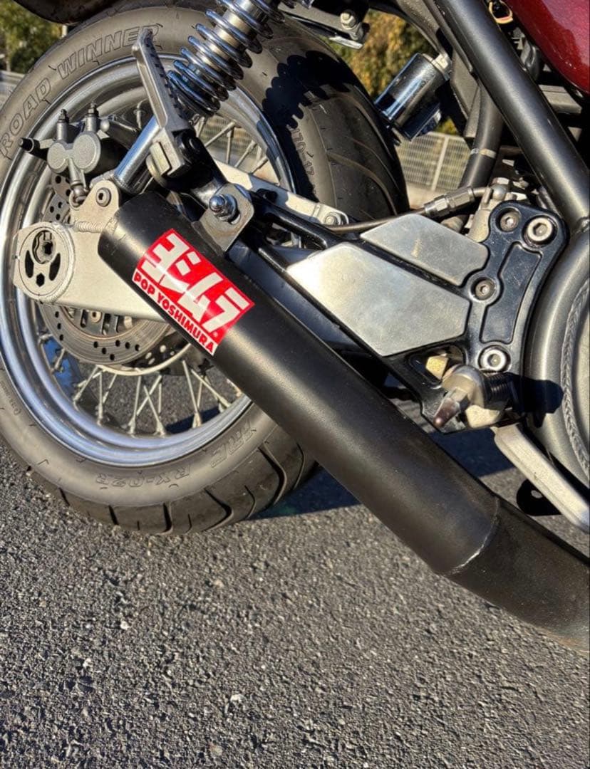 ゼファー750 マフラー　ショート管