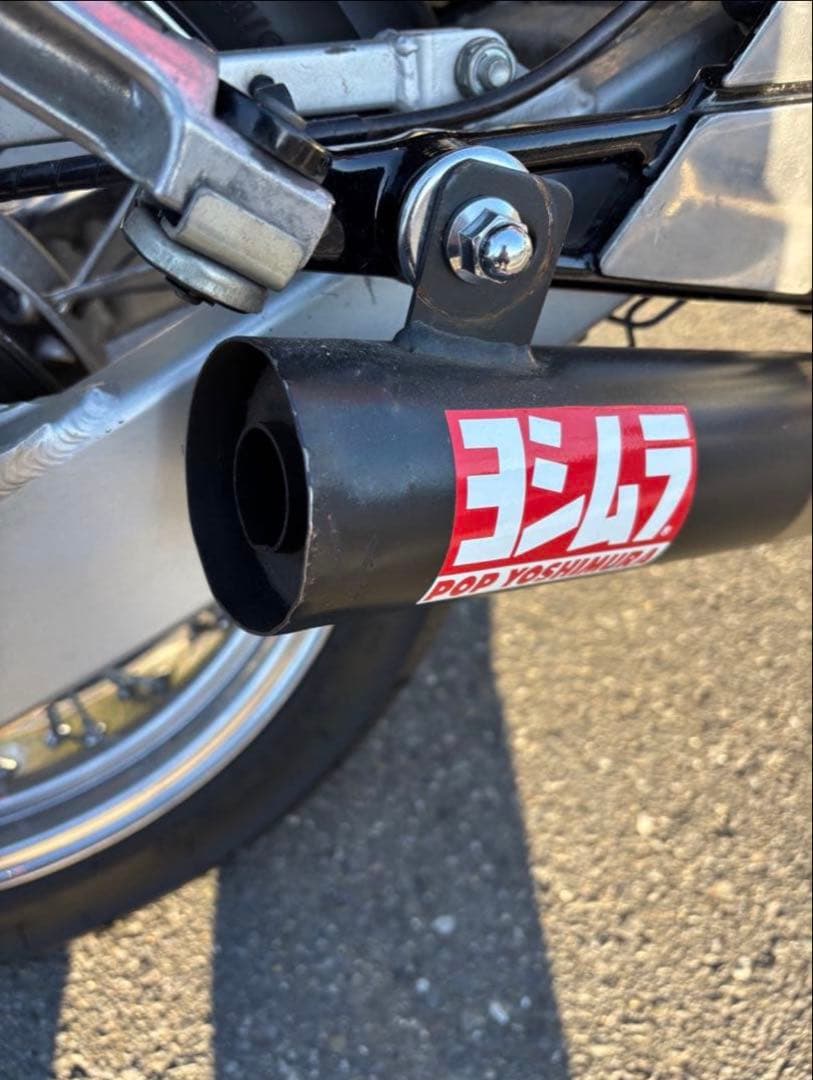 ゼファー750 マフラー　ショート管
