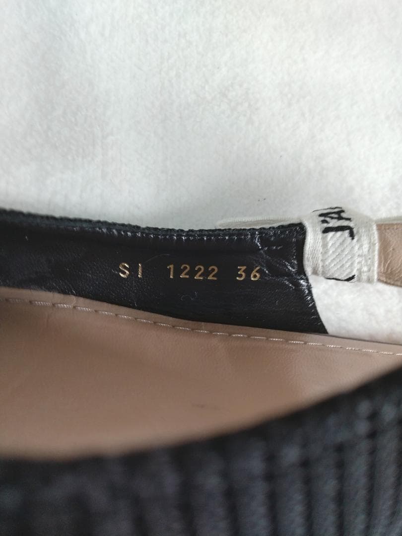 Dior J'ADIOR ポインテッドトゥサンダル ブラック