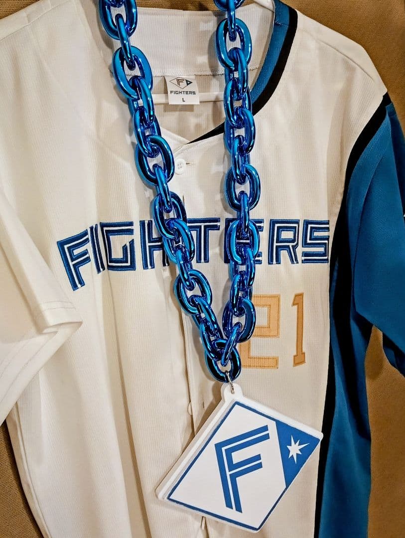 日本ハムファイターズ／ビッグチェーンネックレス（クソデカネックレス）2つ