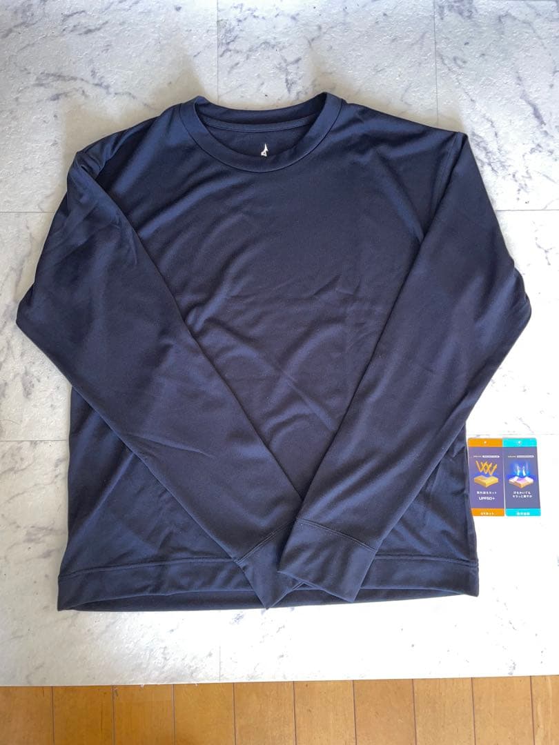 新品【マーガレットハウエル× ミズノ】 長袖カットソー メンズブラック L