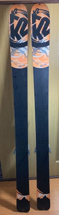 け*じ様 k2 バックドロップ ファットスキー ビンディングクランポンシール付き