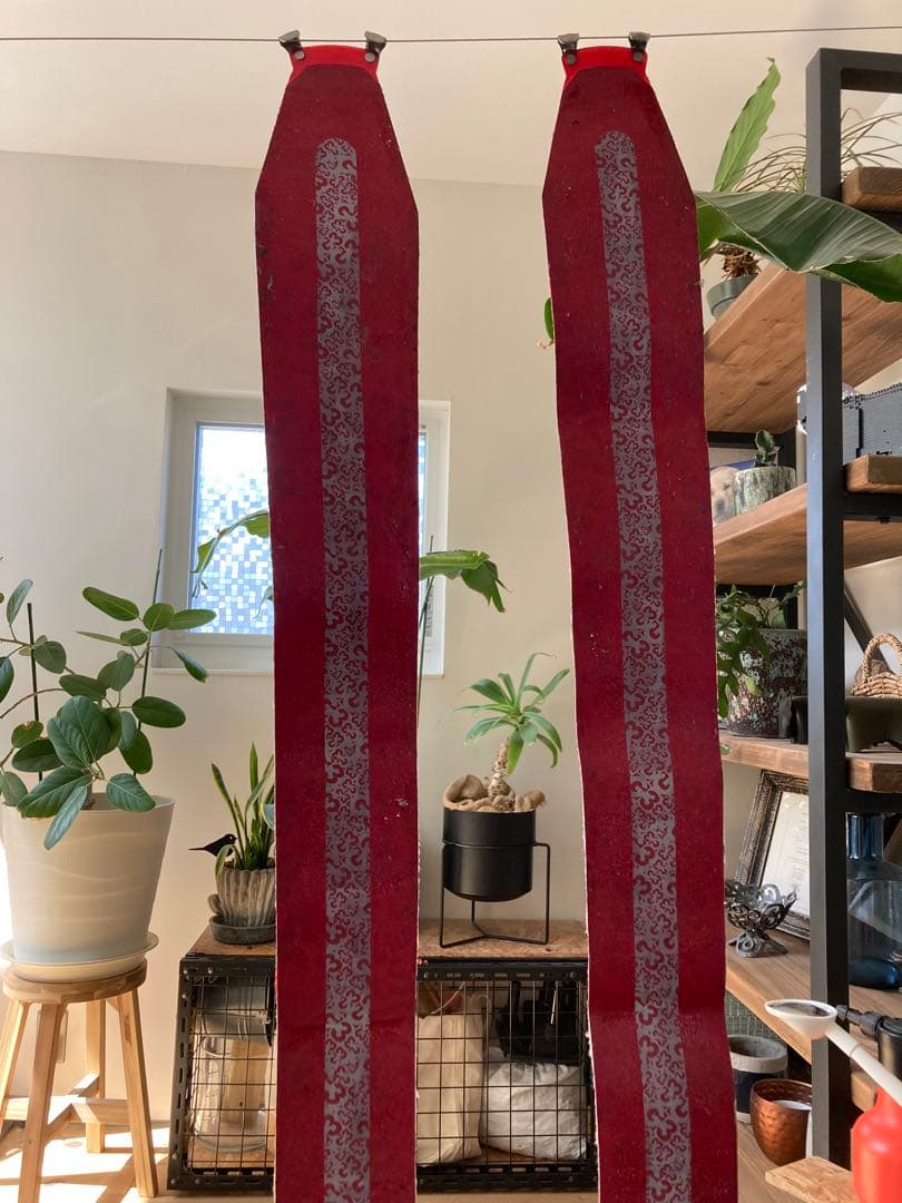 け*じ様 k2 バックドロップ ファットスキー ビンディングクランポンシール付き