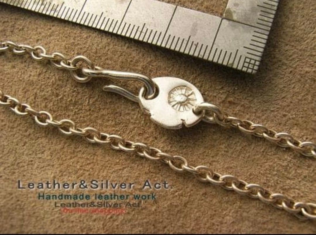 1点物　イーグルネックレス 手彫り　ハンドメイド　ネックレス　ｋ18　かまし