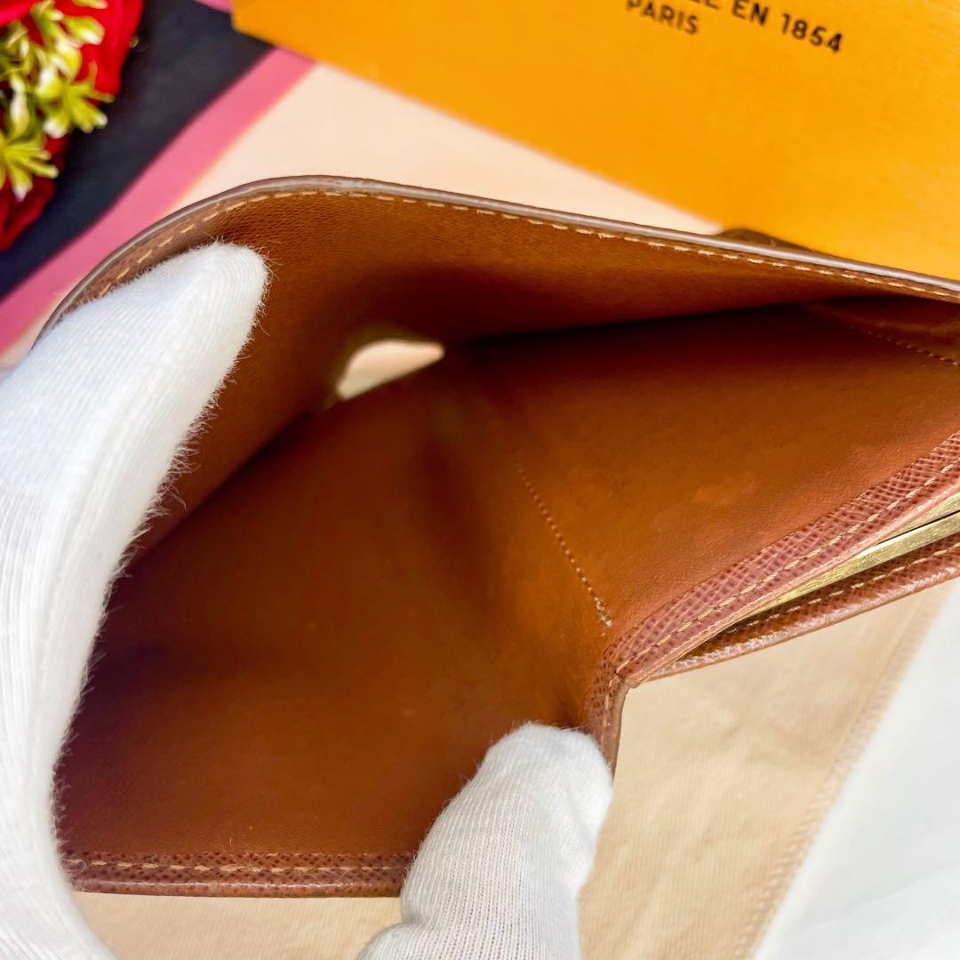 ✨極美品✨️新型 ヴィトン ポルトフォイユ ヴィエノワ モノグラム がま口 財布