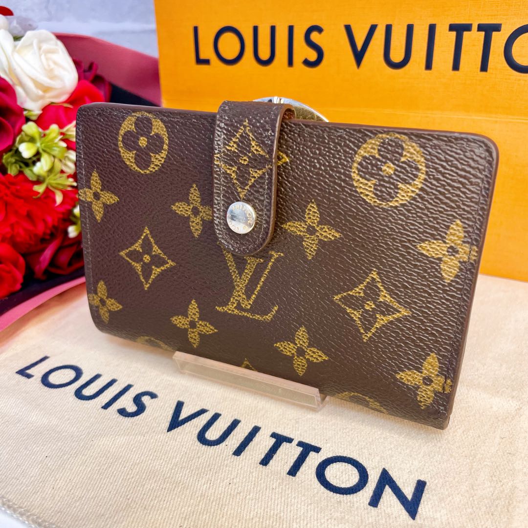 ✨極美品✨️新型 ヴィトン ポルトフォイユ ヴィエノワ モノグラム がま口 財布