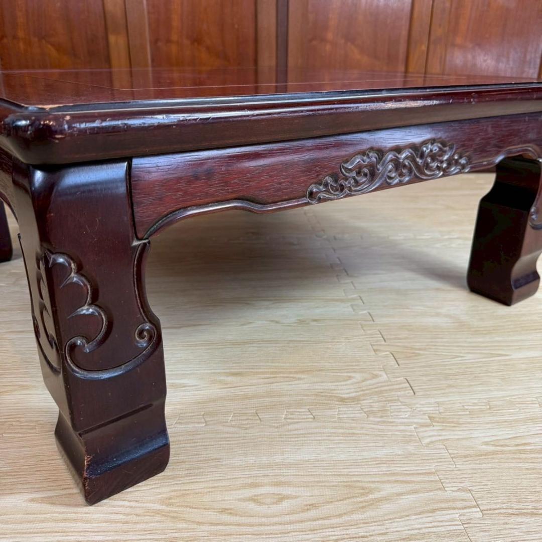 『昭和レトロ』木村研磨　折り畳みテーブル　ちゃぶ台　アンティーク ローテーブル