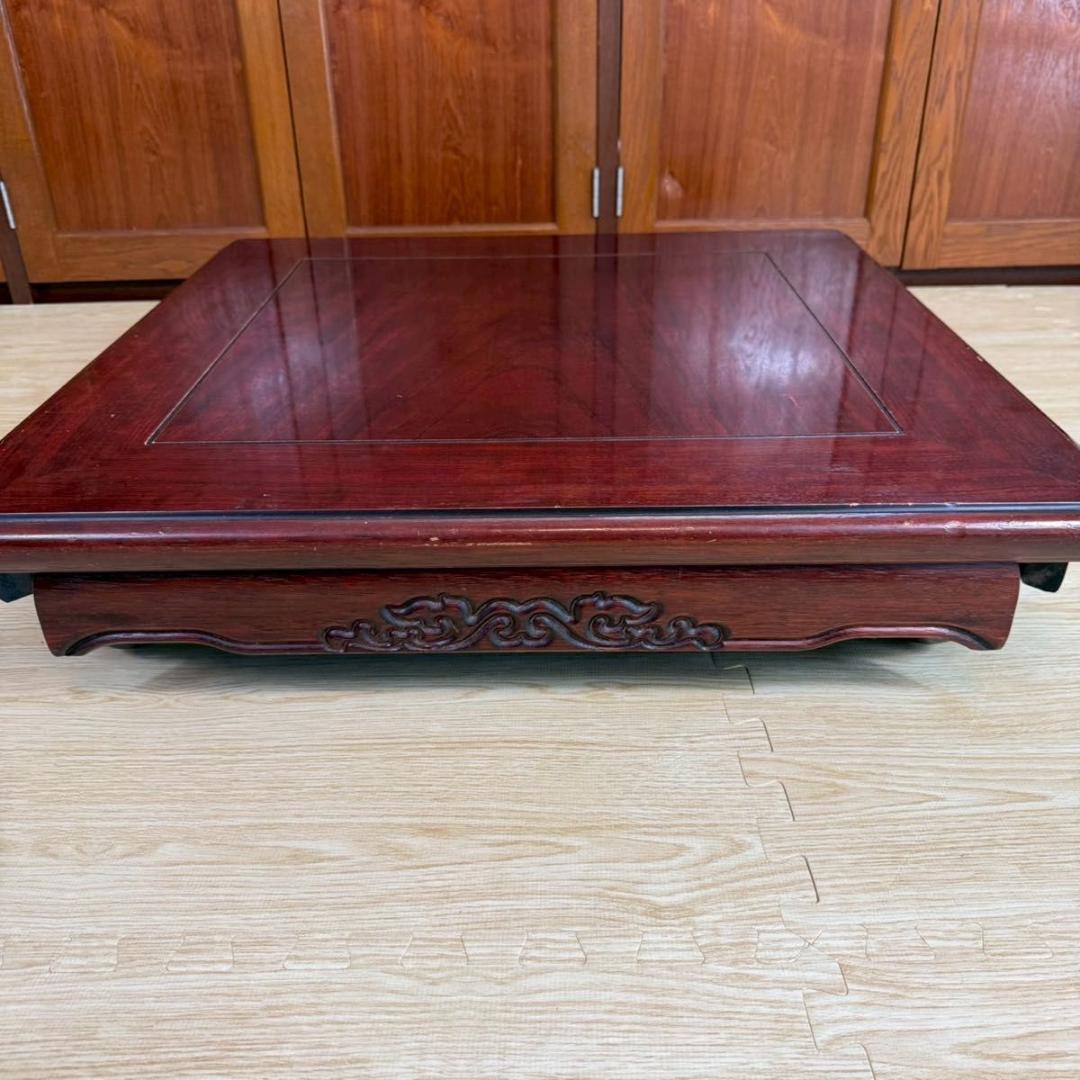 『昭和レトロ』木村研磨　折り畳みテーブル　ちゃぶ台　アンティーク ローテーブル