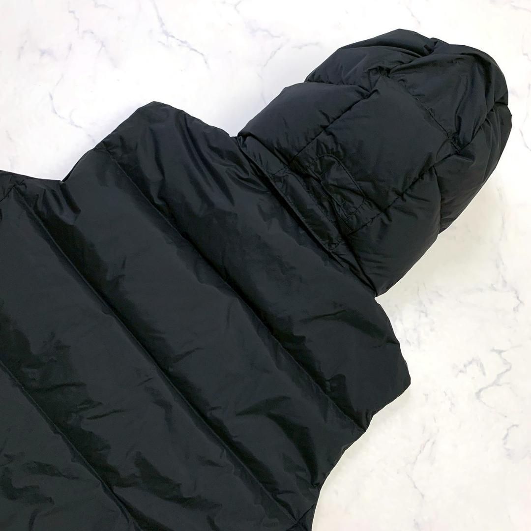 ポロラルフローレン ダウンベスト ビッグポニー刺繍 ブラック L　D883