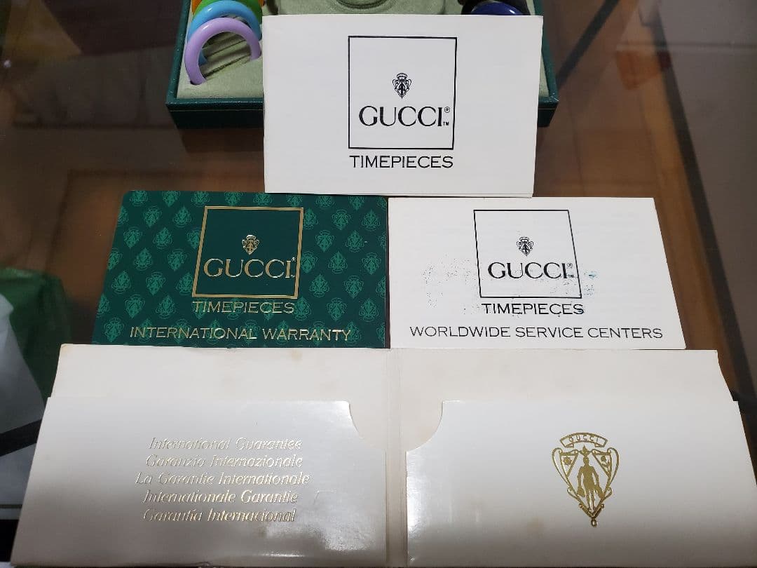 GUCCI グッチ 腕時計 チェンジベゼル  ゴールド ヴィンテージ