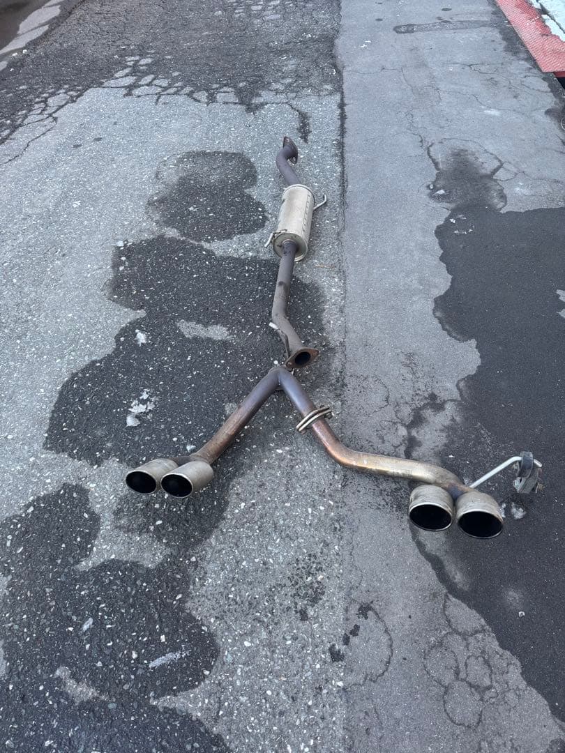 青森県出品　da64エブリー　ターボ用 4本出し