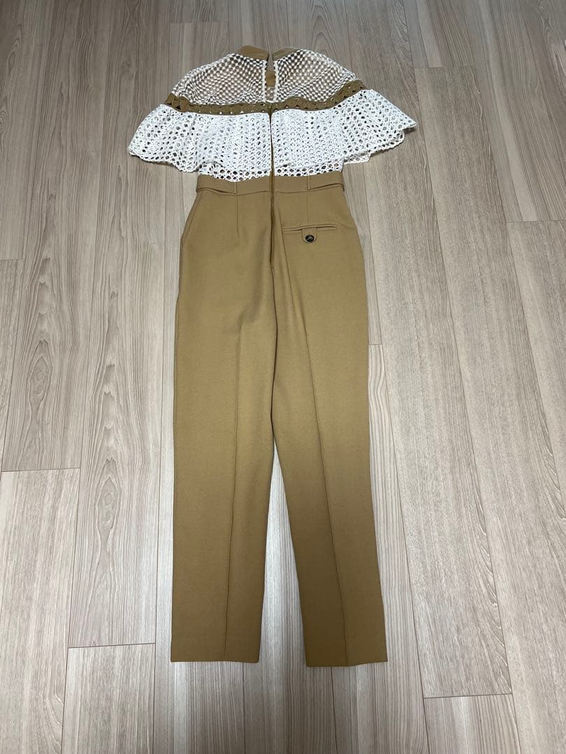 美品 self-portrait セルフポートレート オールインワン UK8