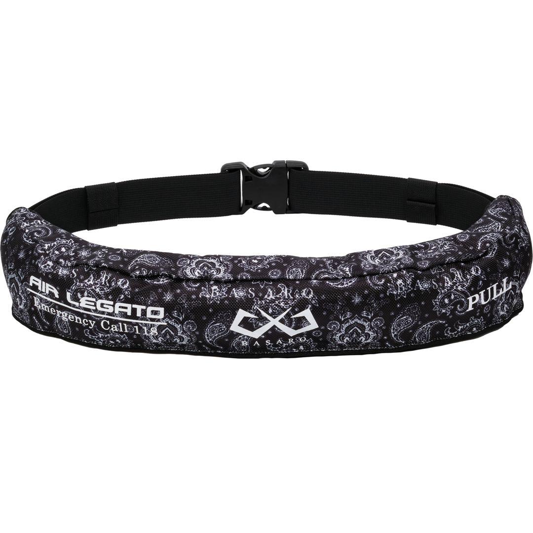 新品 桜マーク ライフジャケット 自動膨脹式 ボンベ付き 型式承認品 ペイズリー