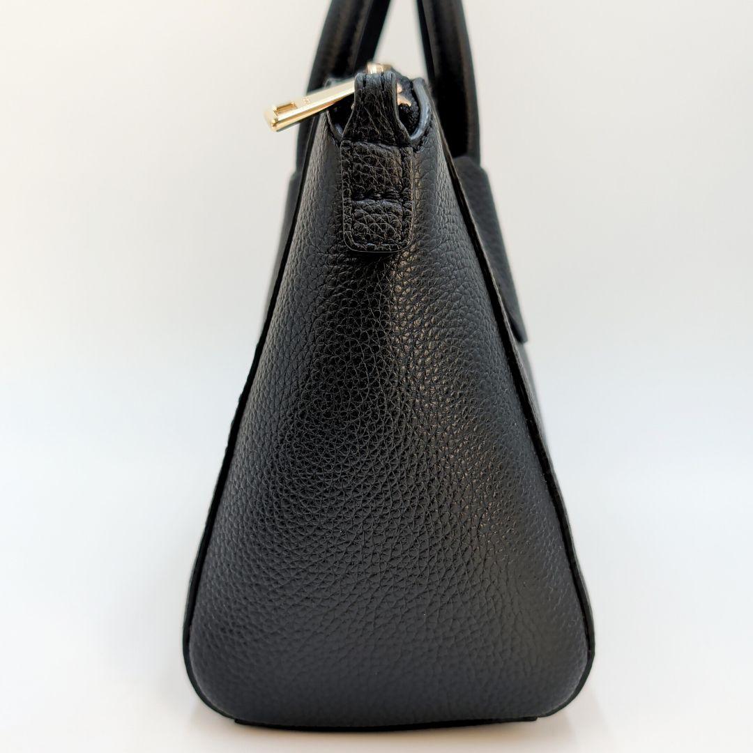 FURLA フルラ ショルダーバッグ テッサS クロスボディ 本革 ブラック