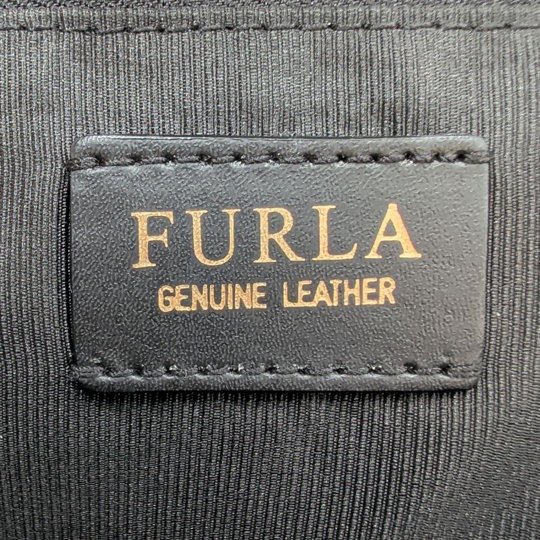 FURLA フルラ ショルダーバッグ テッサS クロスボディ 本革 ブラック