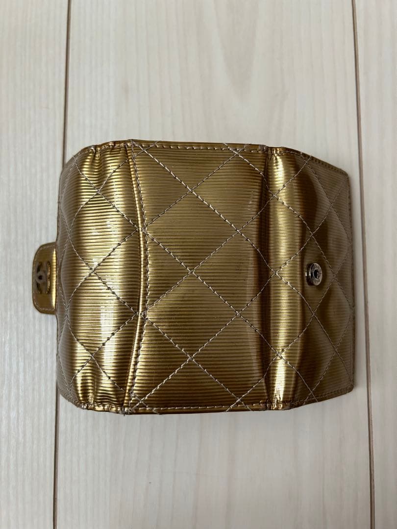 CHANEL 6連キーケース シャンパンゴールド