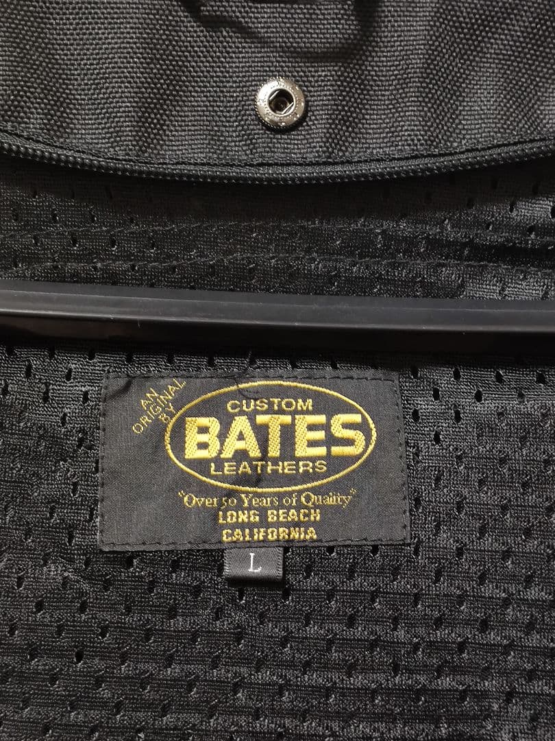 【シーク】BATES オールシーズンジャケット 黒✕アイボリー Lサイズ