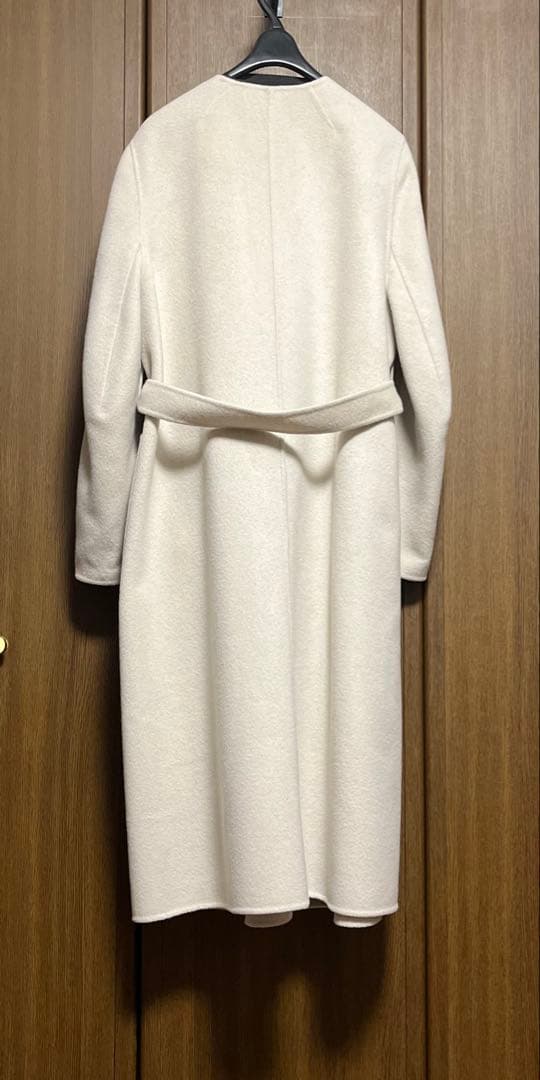 【Ballsey】プレミアムウールリバー ノーカラーコート 36 ¥74,800