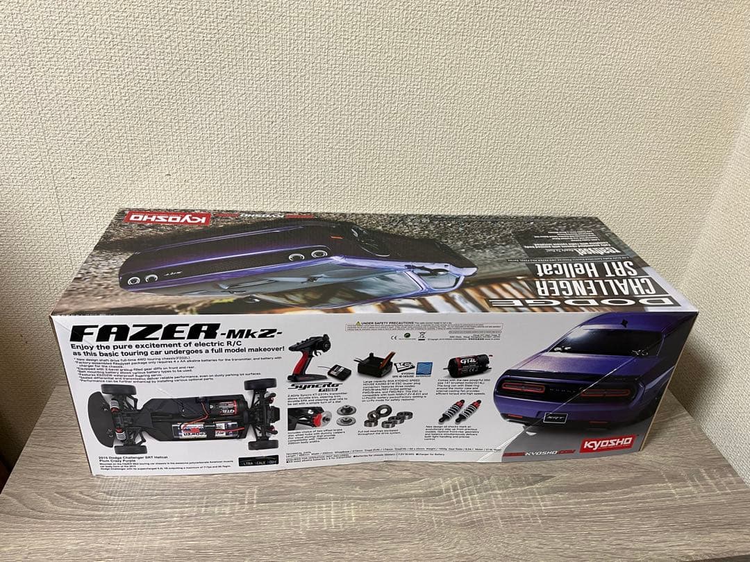 Z*須様 京商　1/10 ダッジチャレンジャーSRTヘルキャット　レディセット