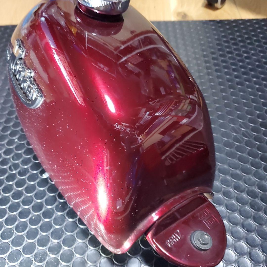 J*n様 Monkey メタリックレッド タンクとサイドカバーセット