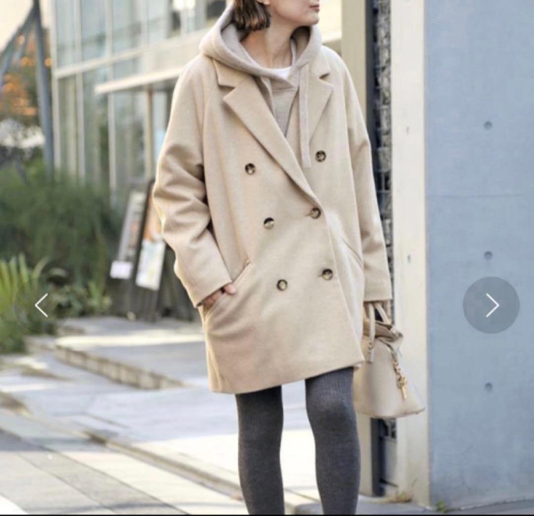 極美品Deuxieme Classe Short Double コート ベージュ