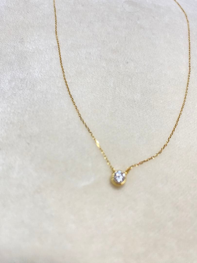 ete ダイヤモンドペンダントネックレス 42cm