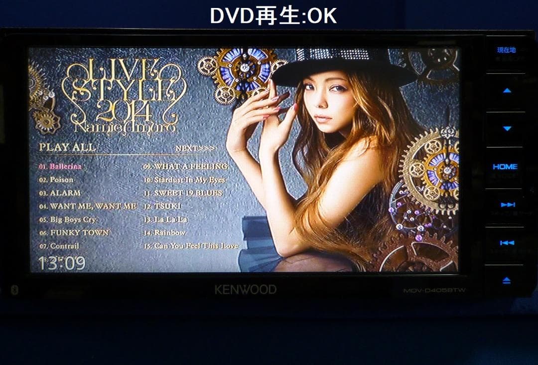 けん　　　　最新地図2025年春★MDV-D405BTWカーナビ本体セット