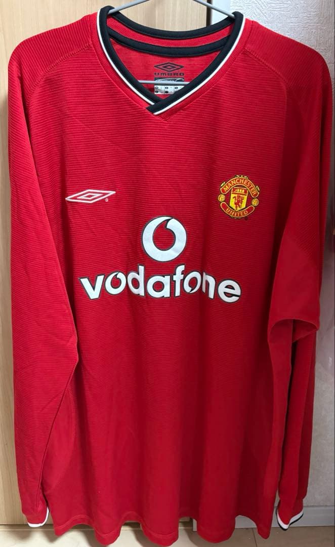 マンチェスターユナイテッド 00-02 ホーム 長袖ユニフォーム ベッカム