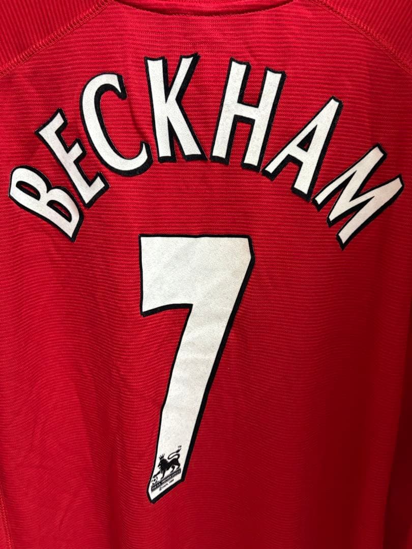 マンチェスターユナイテッド 00-02 ホーム 長袖ユニフォーム ベッカム