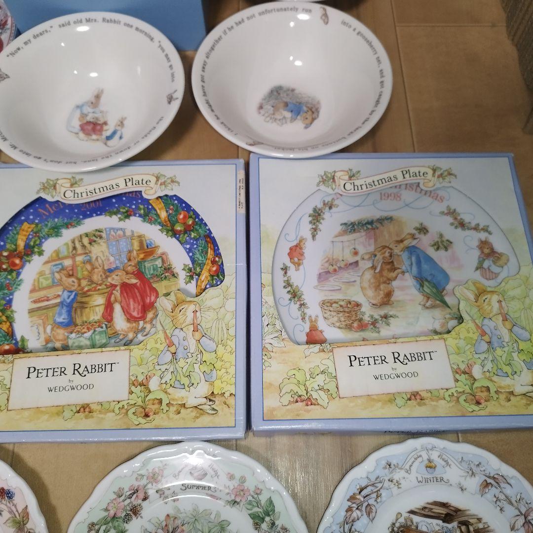 【未使用品】ウエッジウッド × ピーターラビット など プレート 11点 箱付き