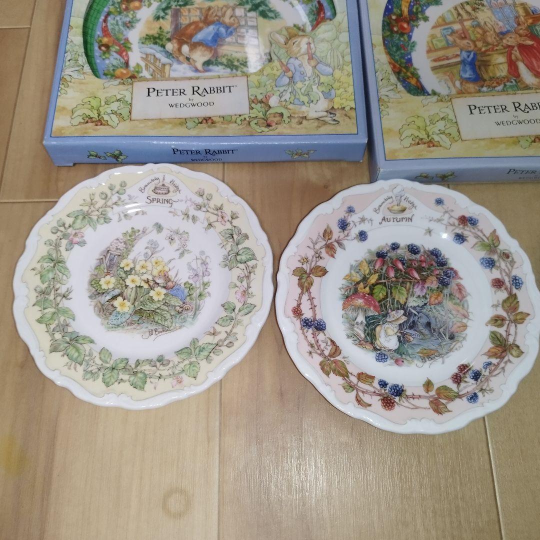 【未使用品】ウエッジウッド × ピーターラビット など プレート 11点 箱付き