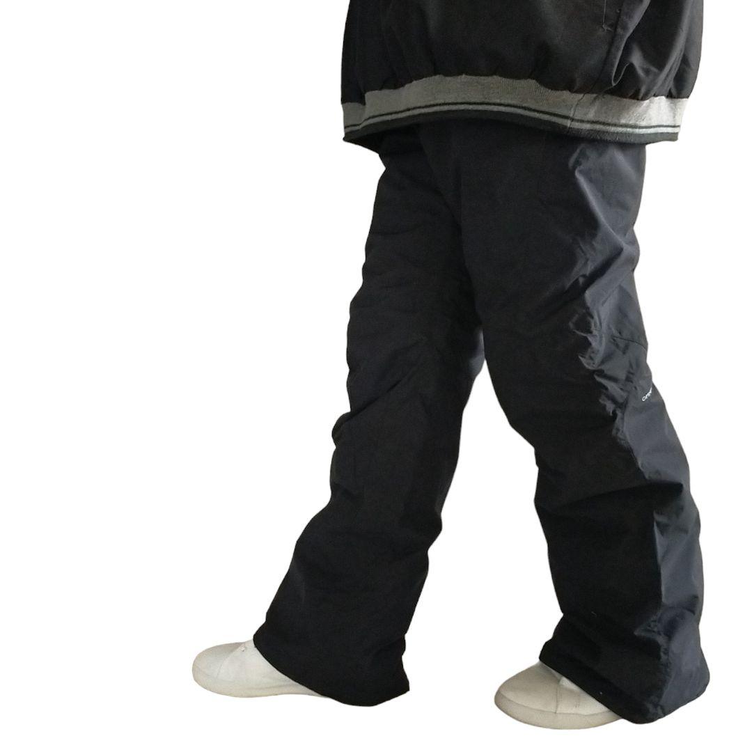 【高機能】US Columbia OMNI-TECH パンツ L 中綿入り 黒