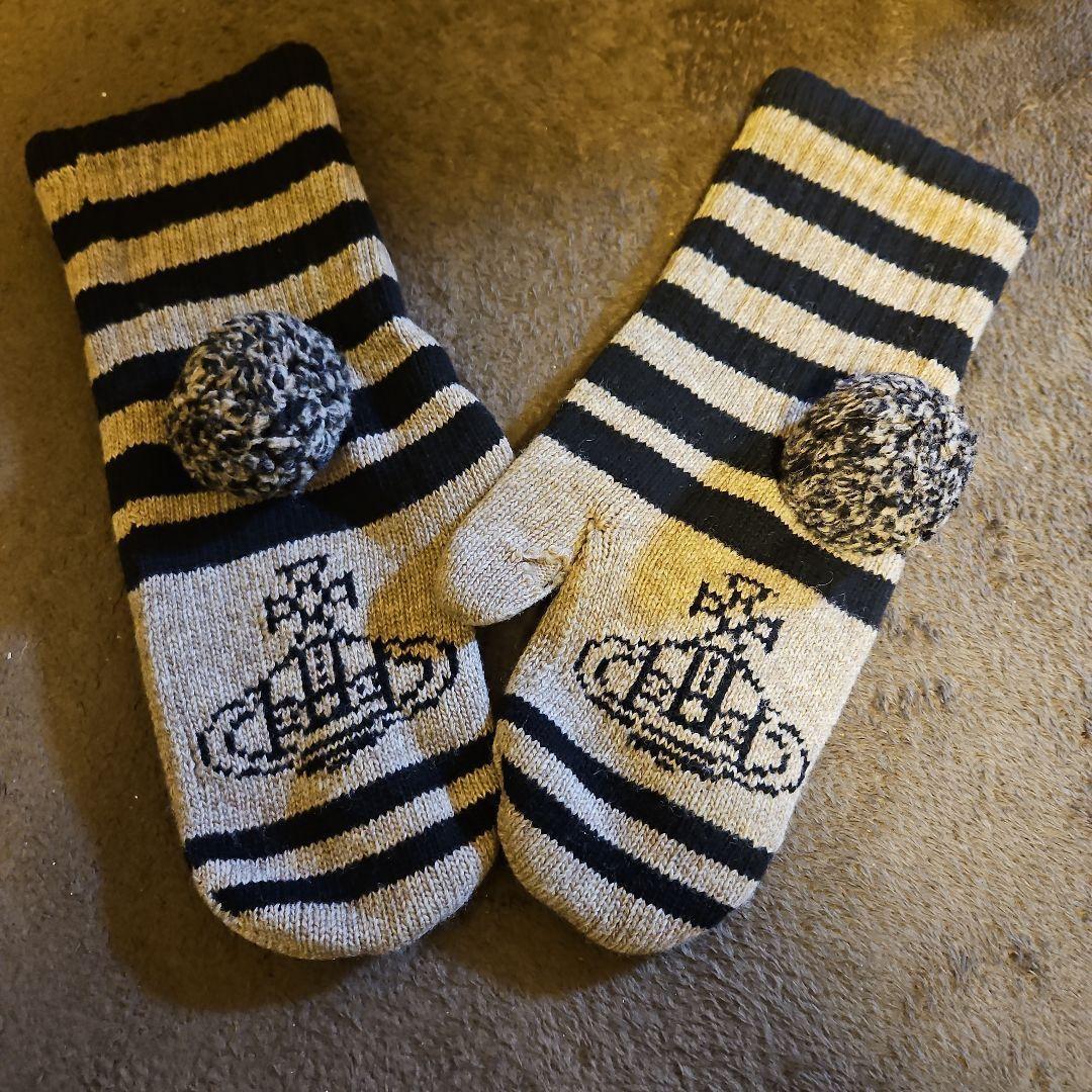 【美品 レア品】ヴィヴィアンウエストウッド ミトン 手袋