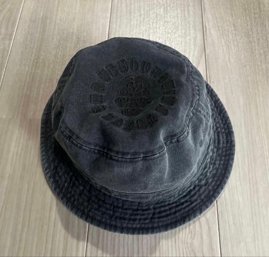 テンダーロイン ボルネオ　バケットハット　ブラックデニム