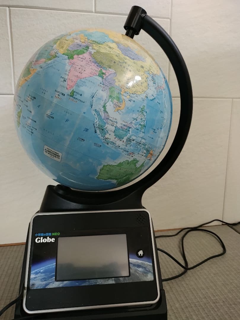 タカラトミー 小学校の図鑑 NEOGlobe　地球儀　世界地図