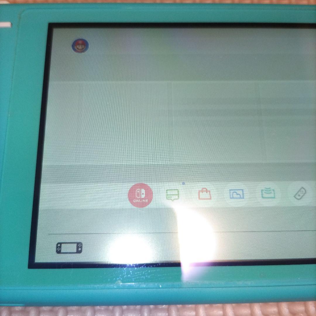 Nintendo Switch Lite ターコイズ 液晶画面要確認