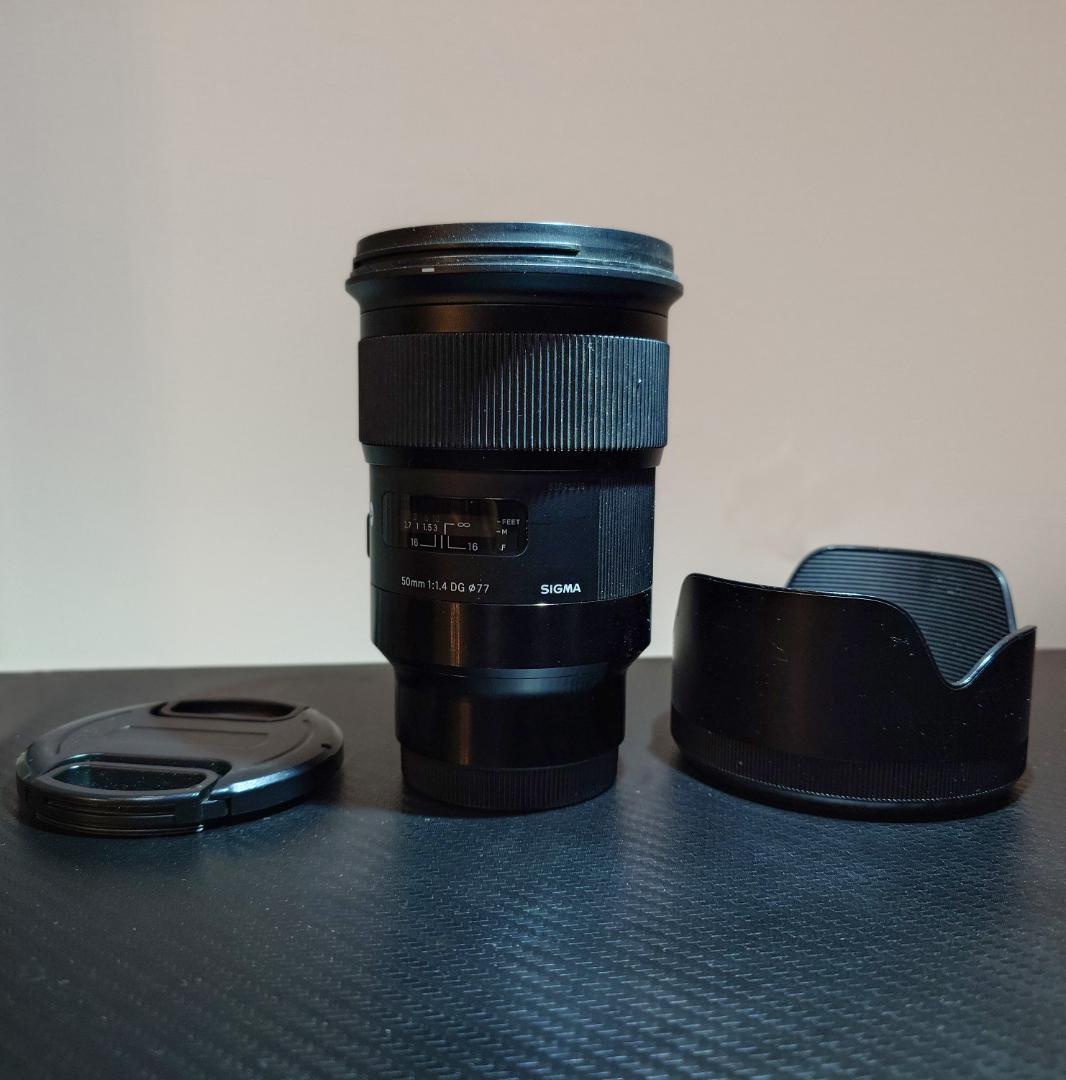 SIGMA 50mm F1.4 DG HSM （Eマウント）レンズ