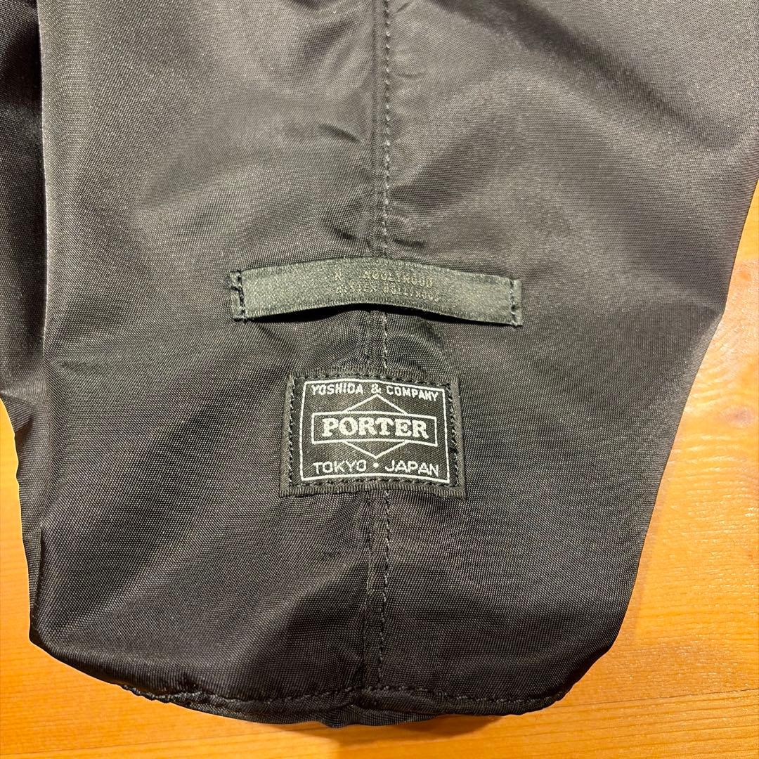 PORTER × Nハリウッド コンパイル ドローストリングショルダーバッグ