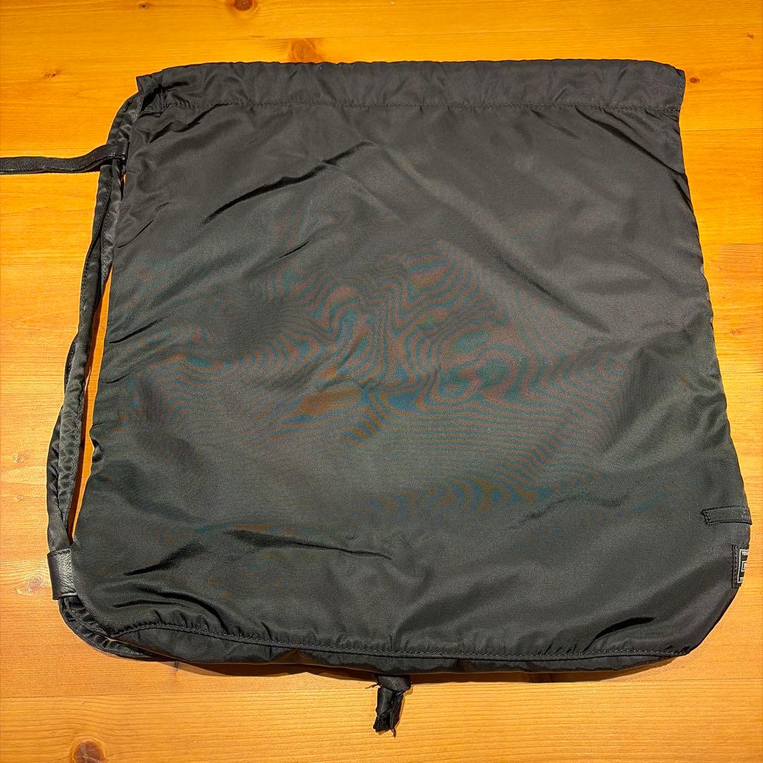 PORTER × Nハリウッド コンパイル ドローストリングショルダーバッグ