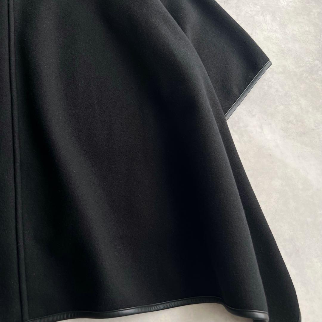 トラディショナルウェザーウェア　ポンチョ　ウール　W-FACE JERSEY