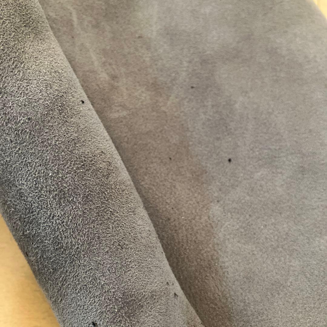 11.1 MORPHELLS フォックスファー使いムートンコート グレー 40