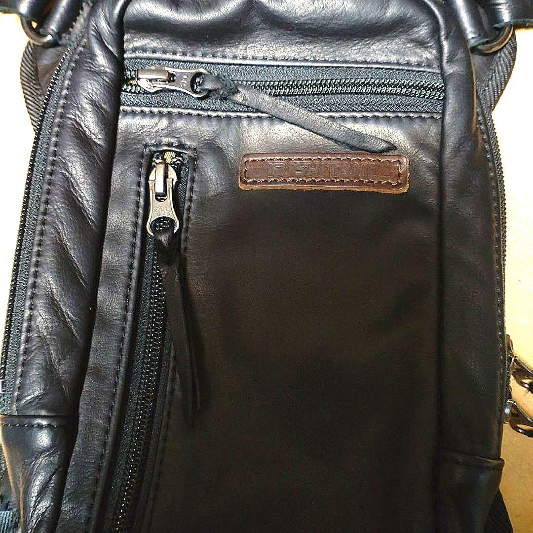 クシタニK-3578 2Wayレッグバック 本革